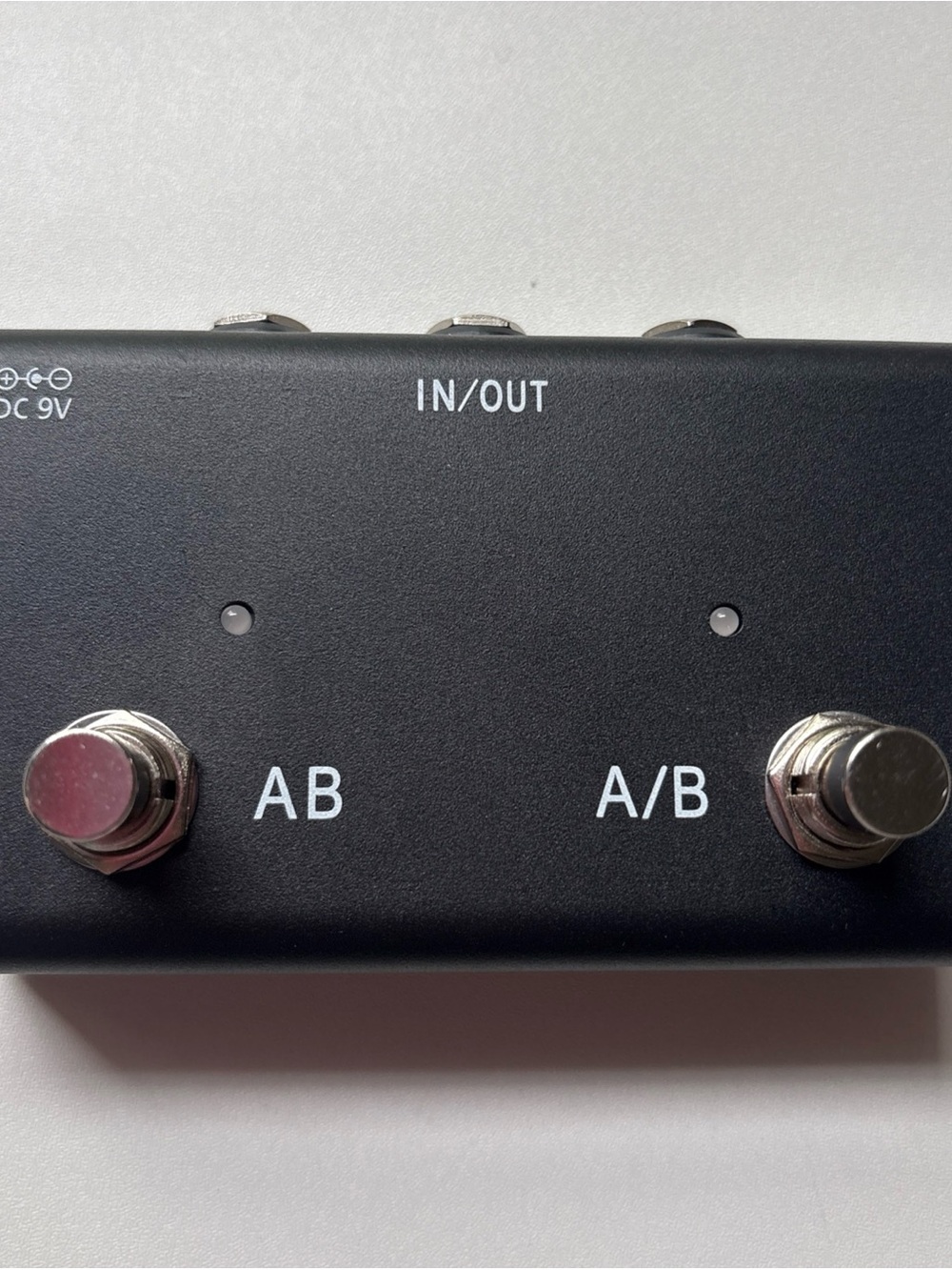 AB A/B Footswitch Pedal - Black